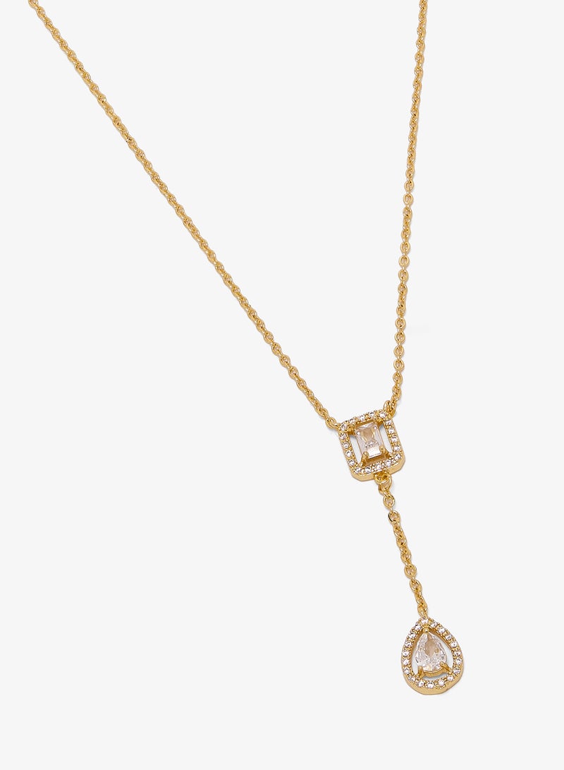 ايلا ليمتد اديشن عقد ذهبي مزين بأحجار دايمونتي - Image 2